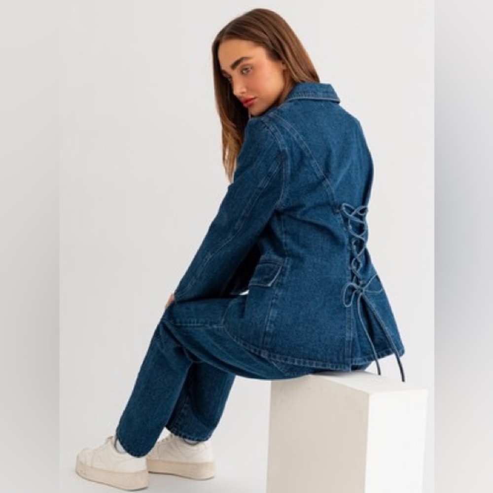 Denim Blazer